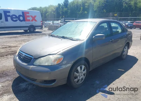 2007 Toyota Corolla Le из США, поврежденный, VIN 2T1BR32E77C787313